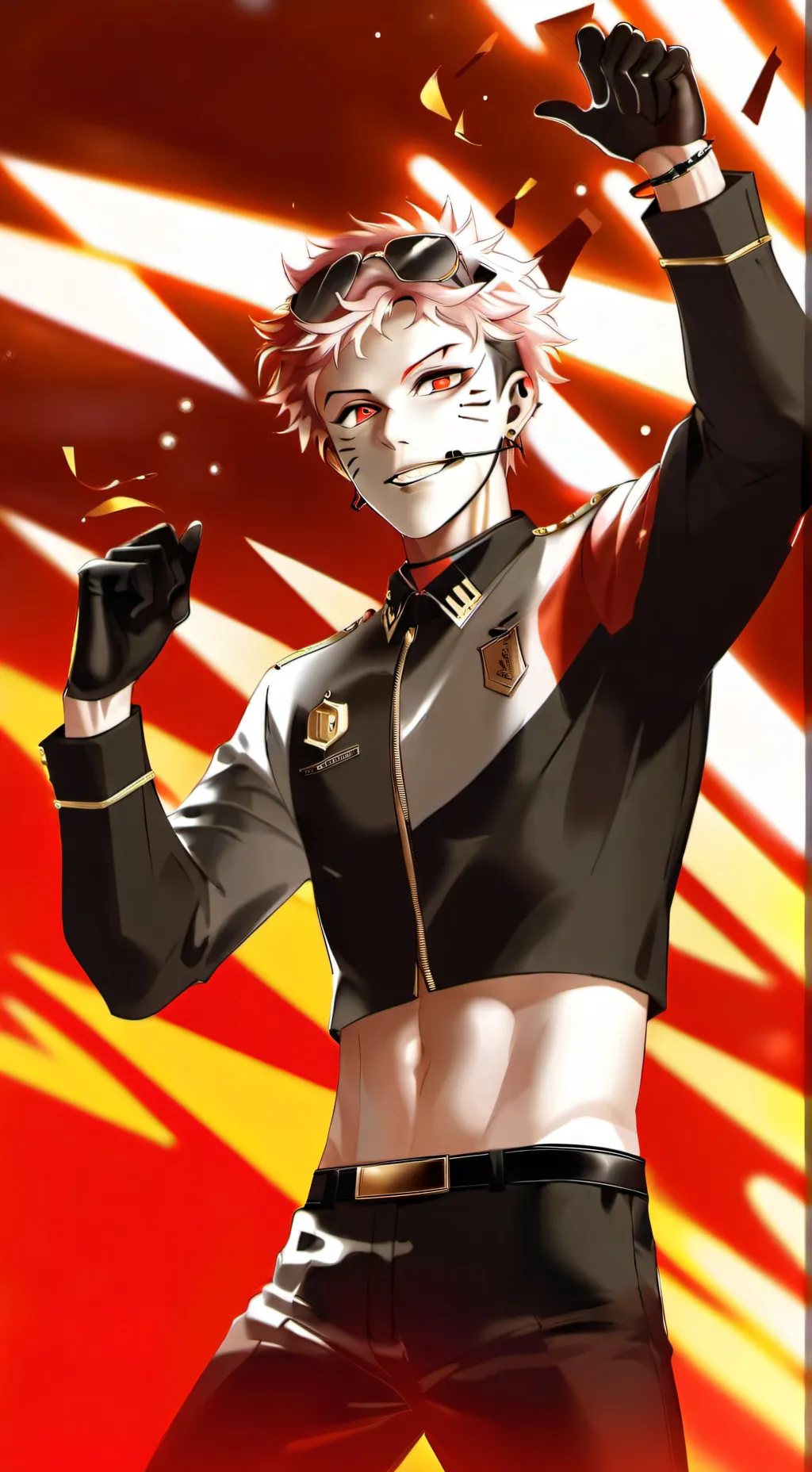 ai character: Папа background