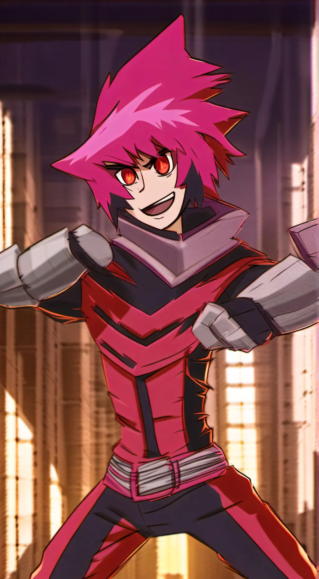 ai character: HH vibe check background