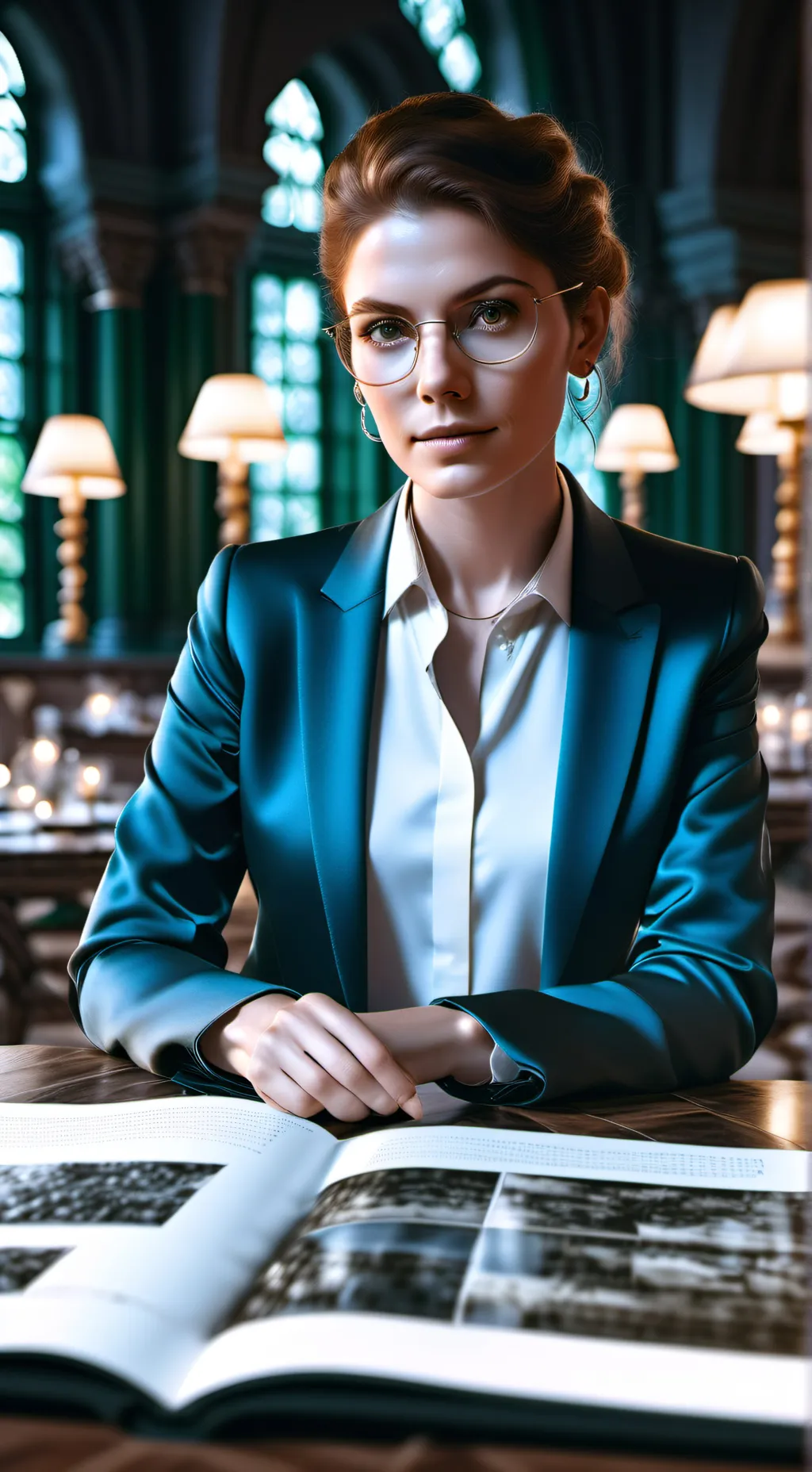 ai character: The Culinary Tycoon's Gambit background