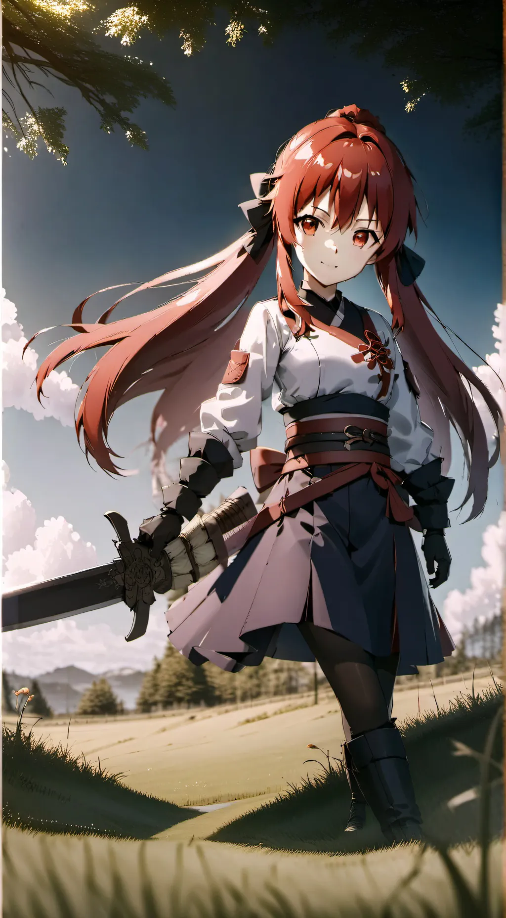 ai character: Hikari background