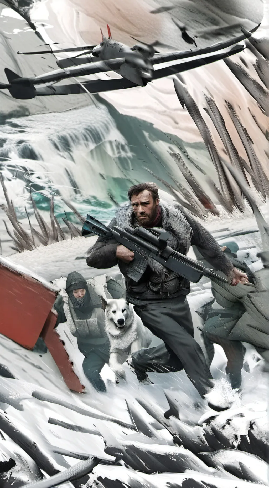 ai character: 🇺🇦Война🇷🇺 background