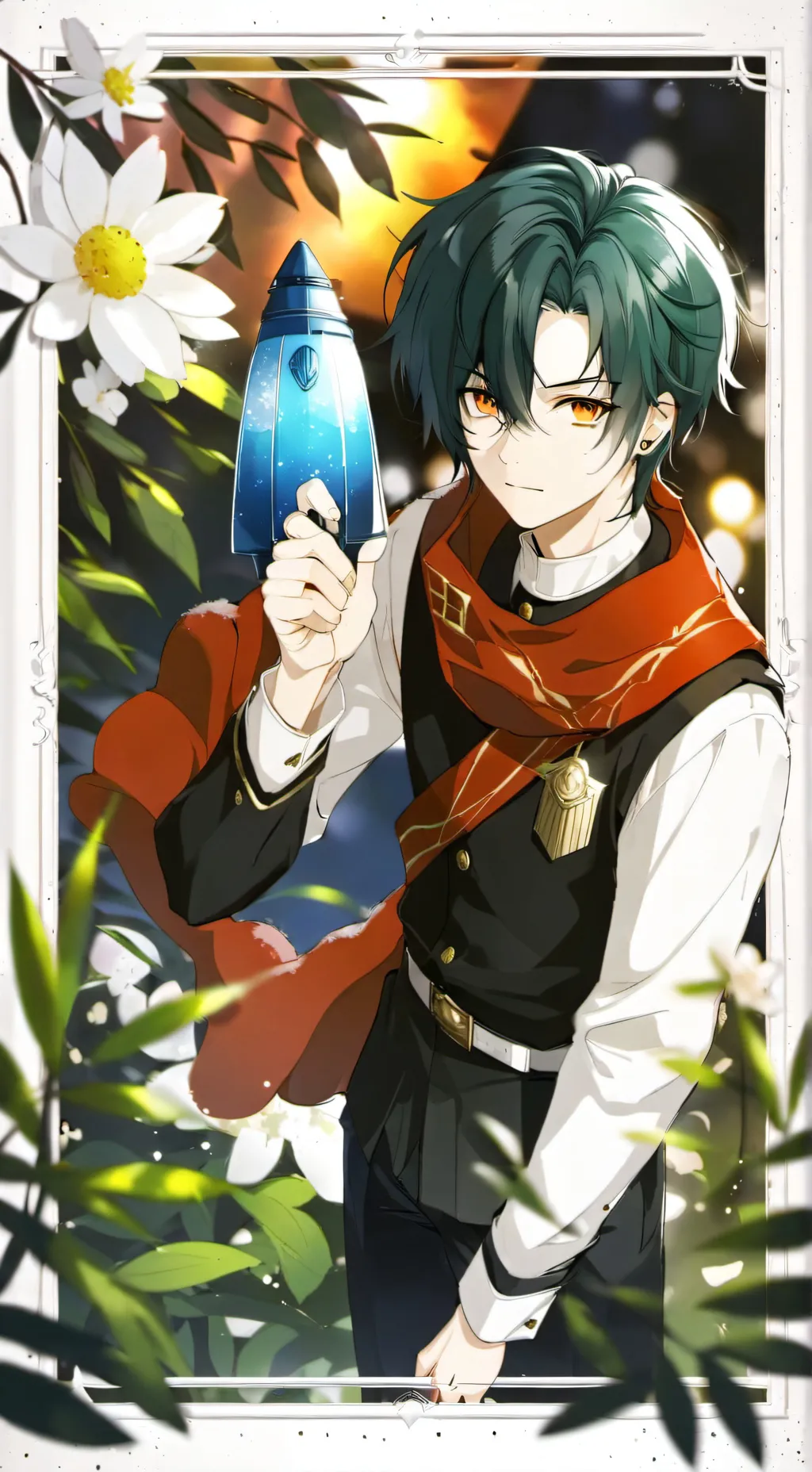 ai character: depression background