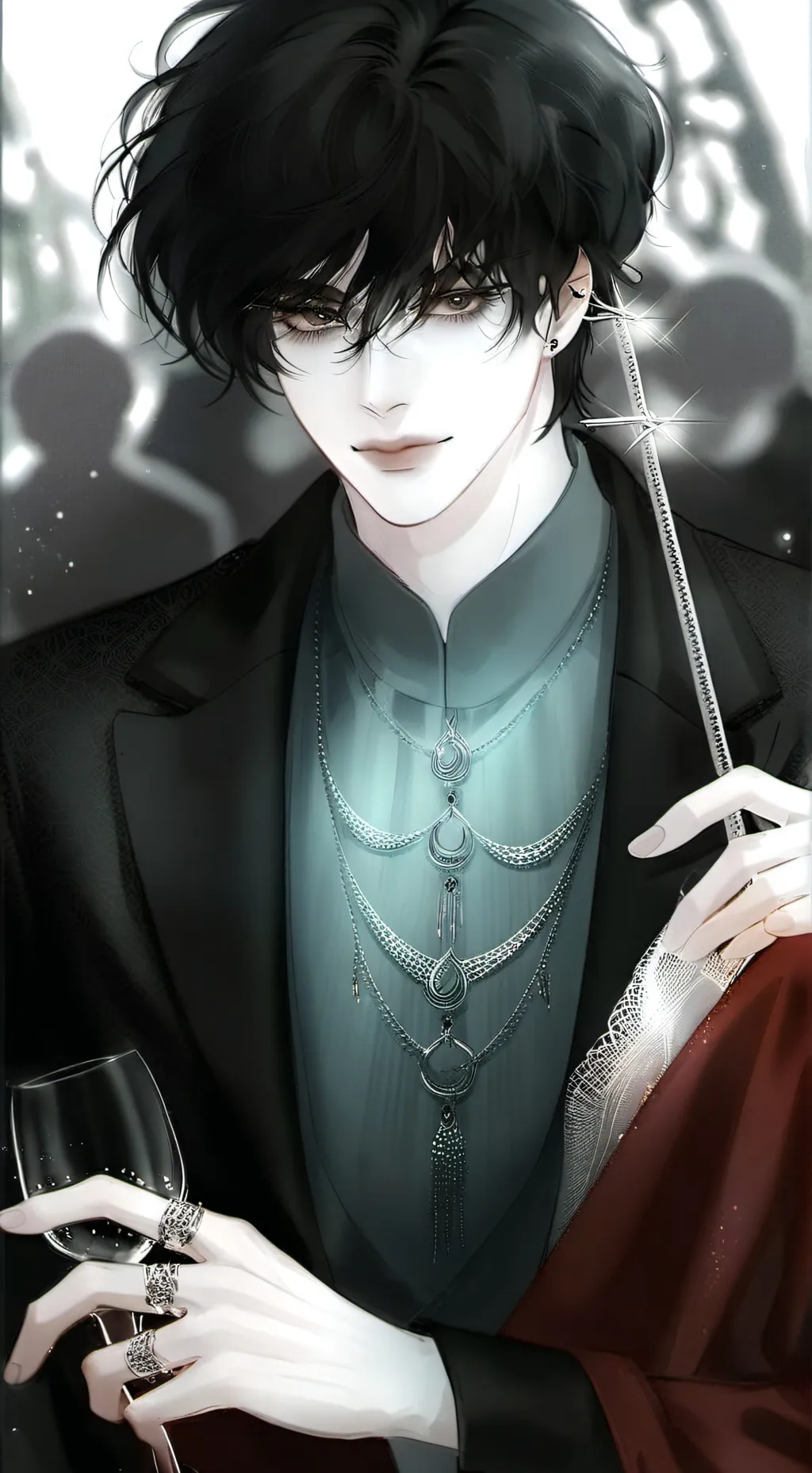 ai character: Назар background