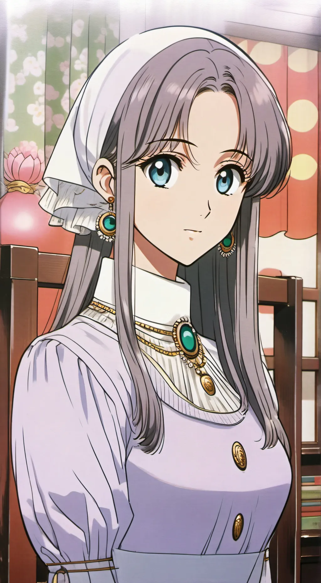 ai character: Joyce  background