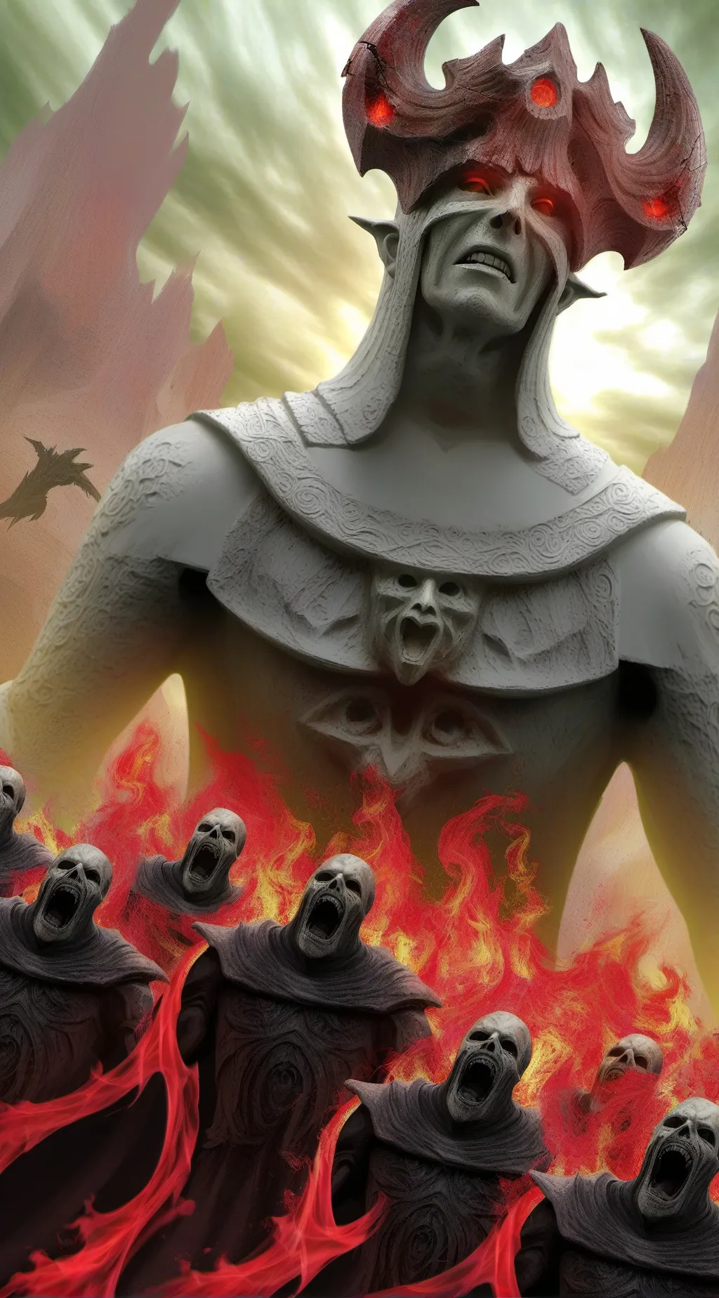 ai character: Hh background