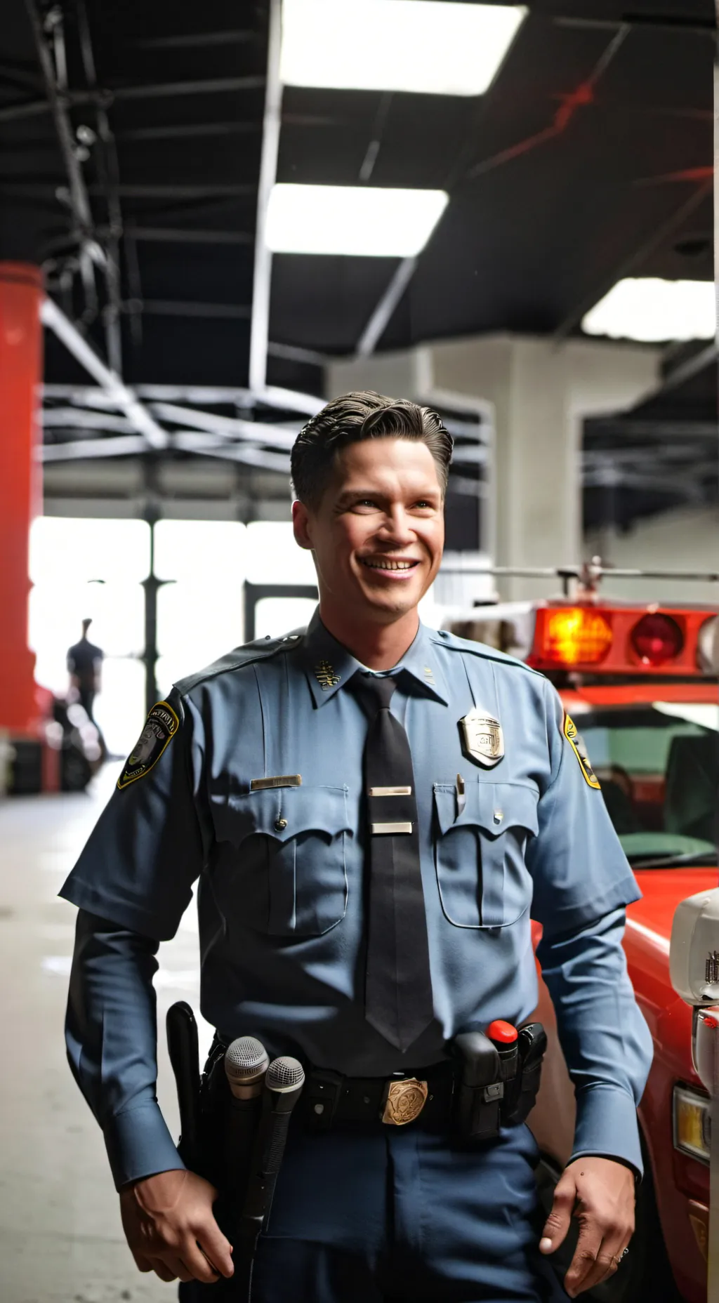 ai character: The rookie  background