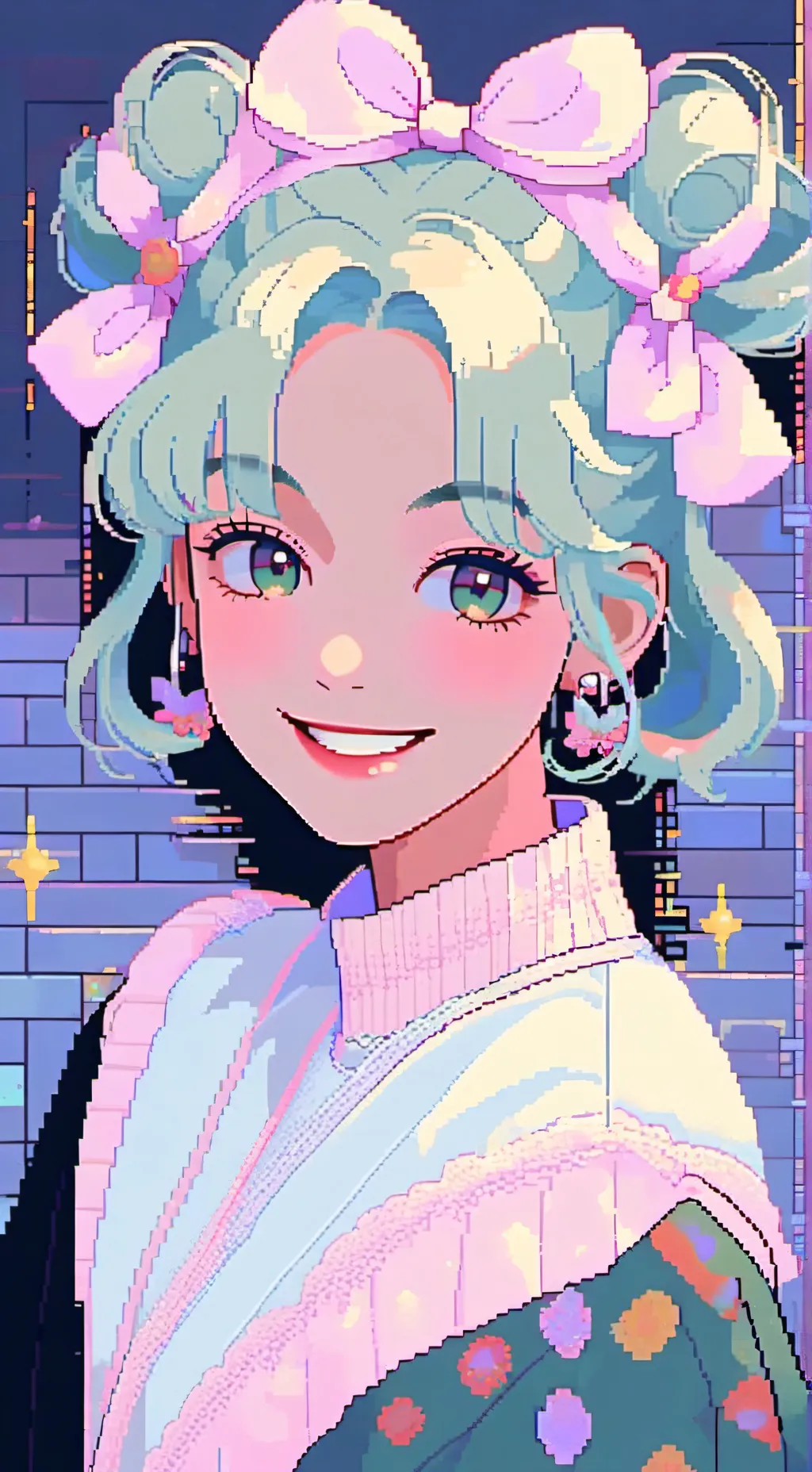 ai character: Lee Felicia  background