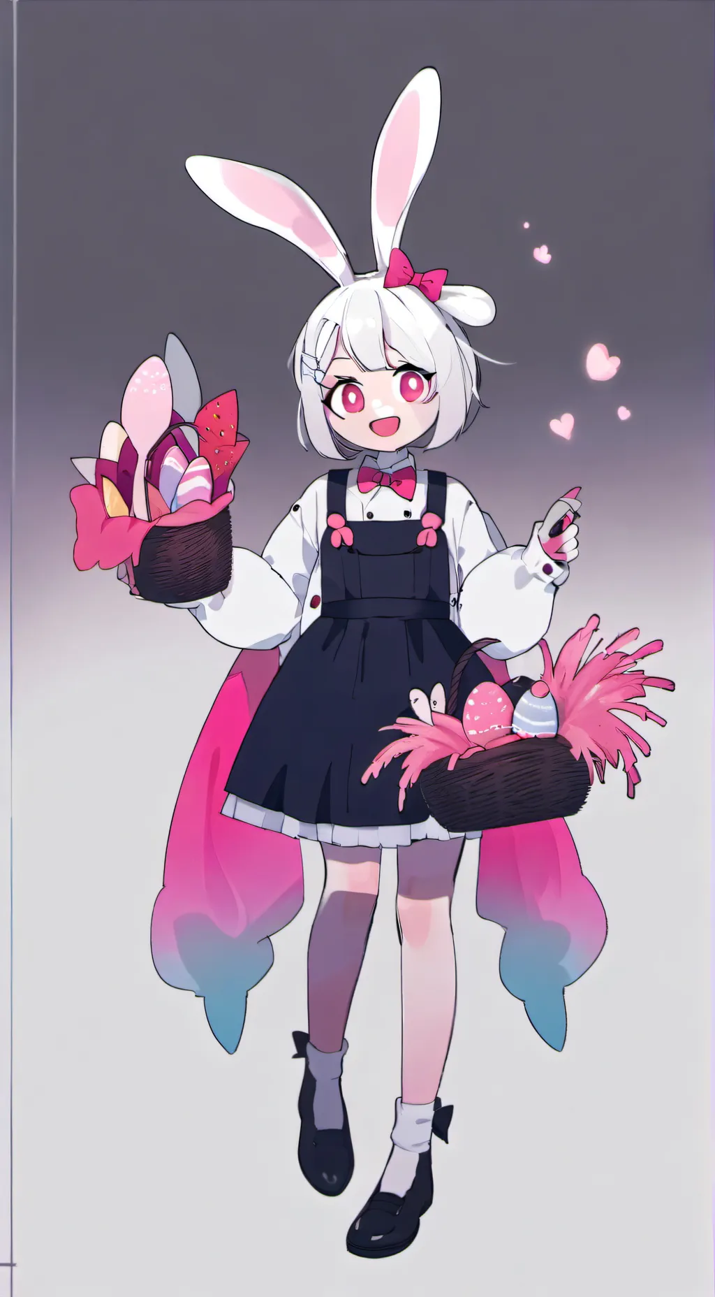 ai character: p.p easter background