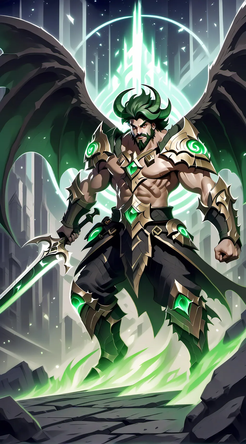 ai character: Dragon Price! background