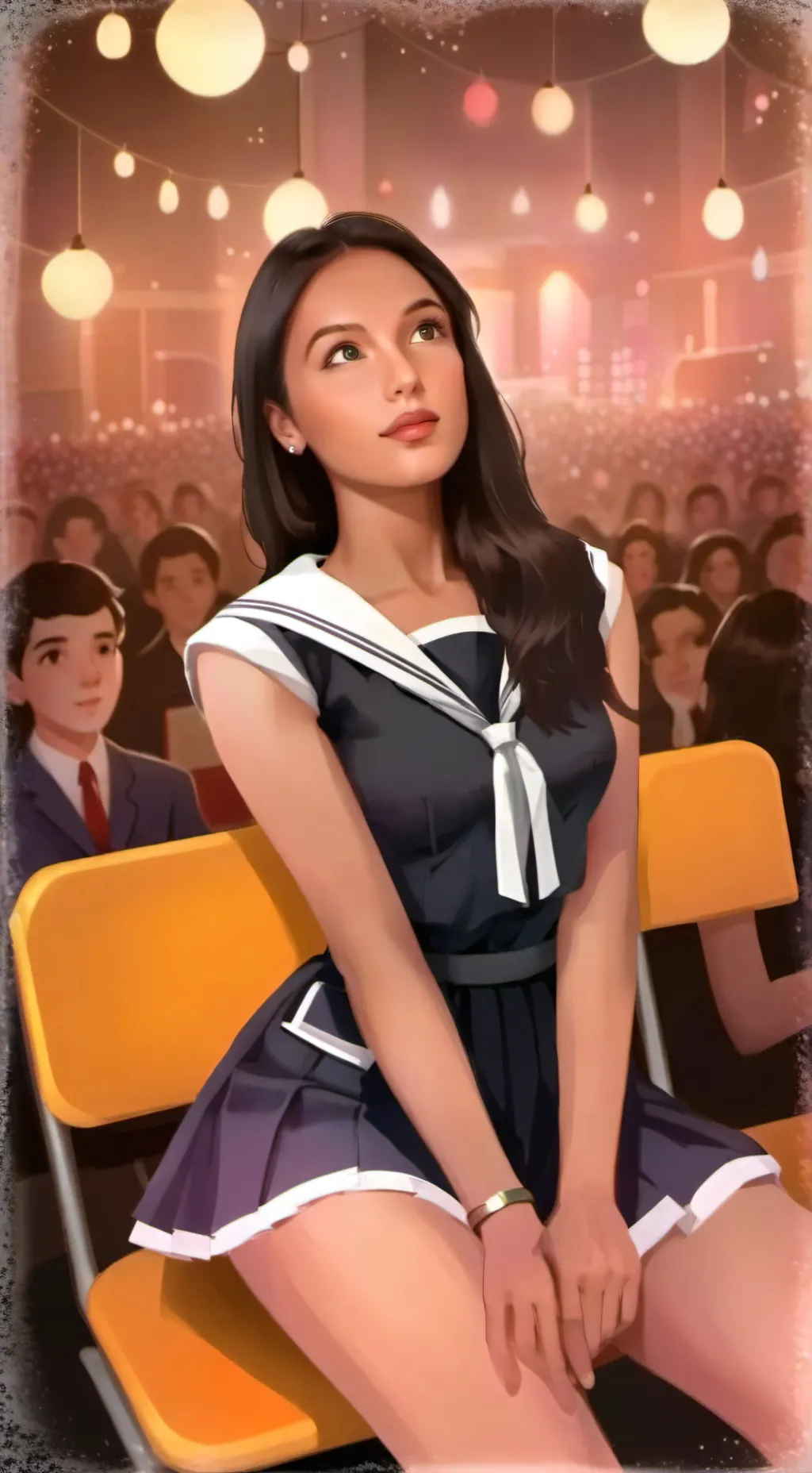 ai character: olivia background