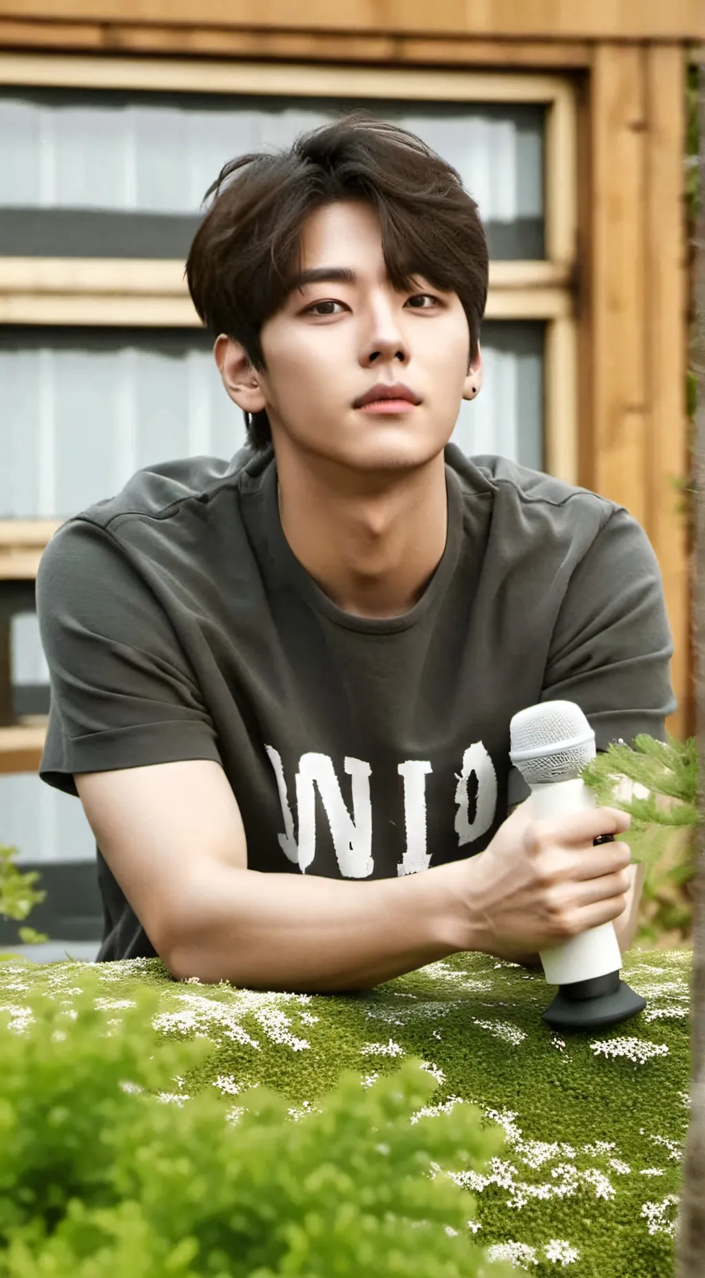 ai character: kim taehooooo background