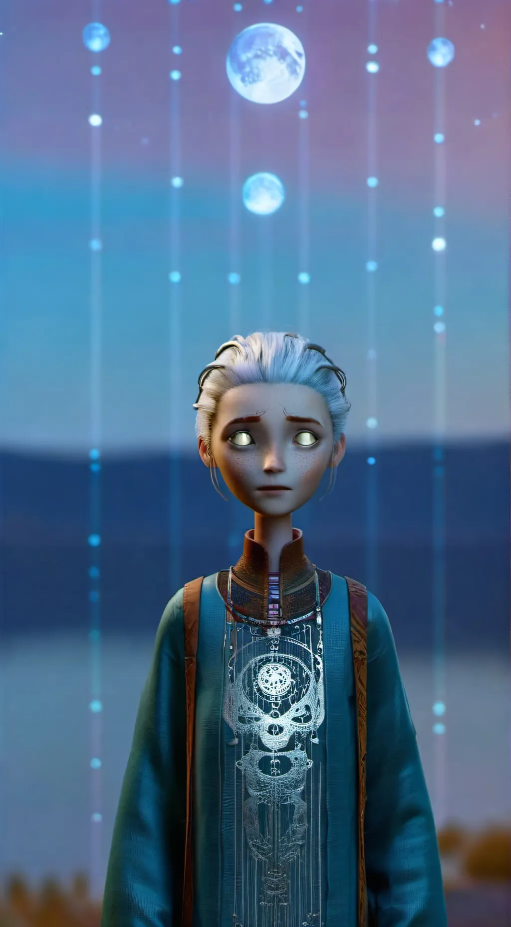 ai character: Cosmos background