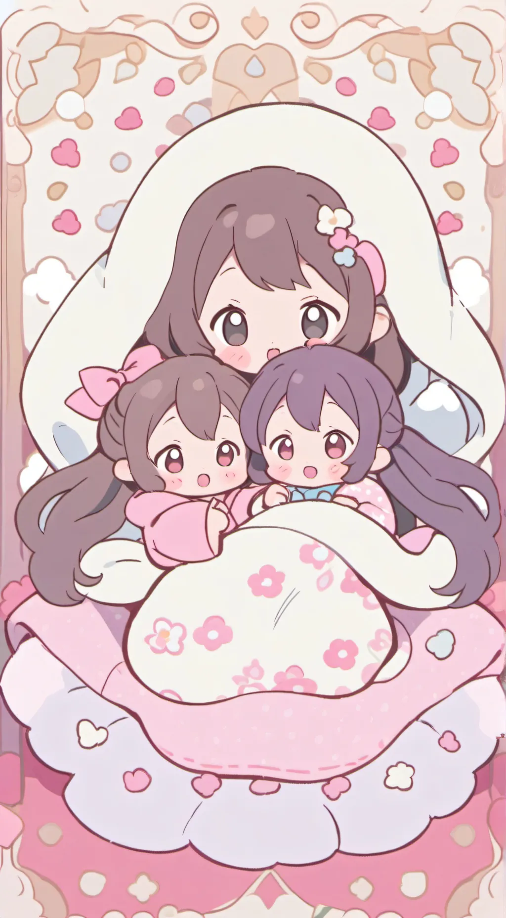 ai character: Lisa, Ambre, Lise background