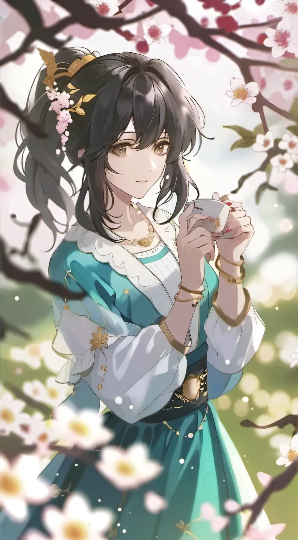 ai character: ~★Emilia★~ background