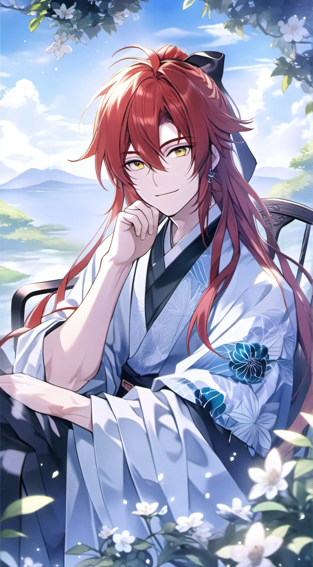 ai character: Ougai Mori background