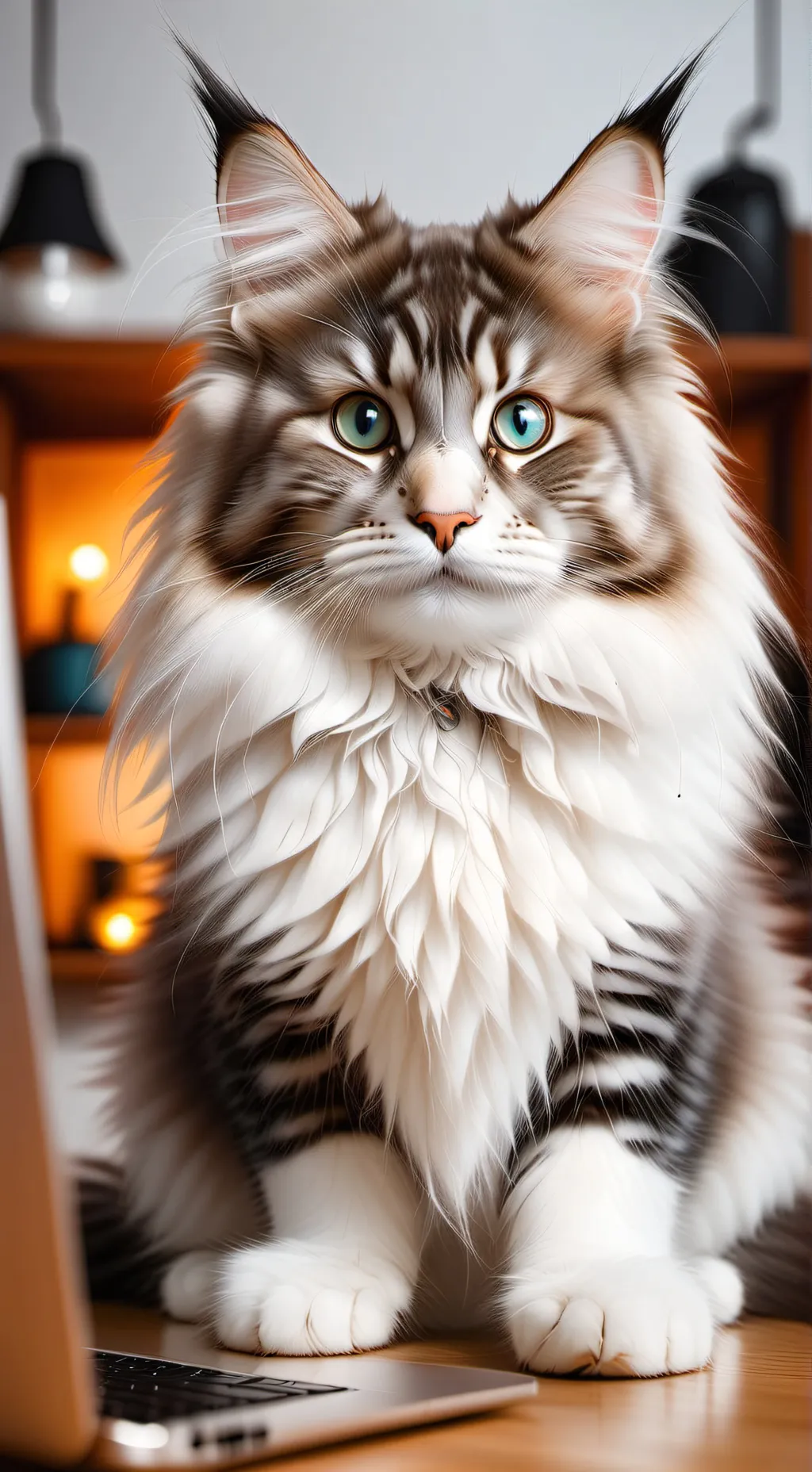 ai character: Pixel background