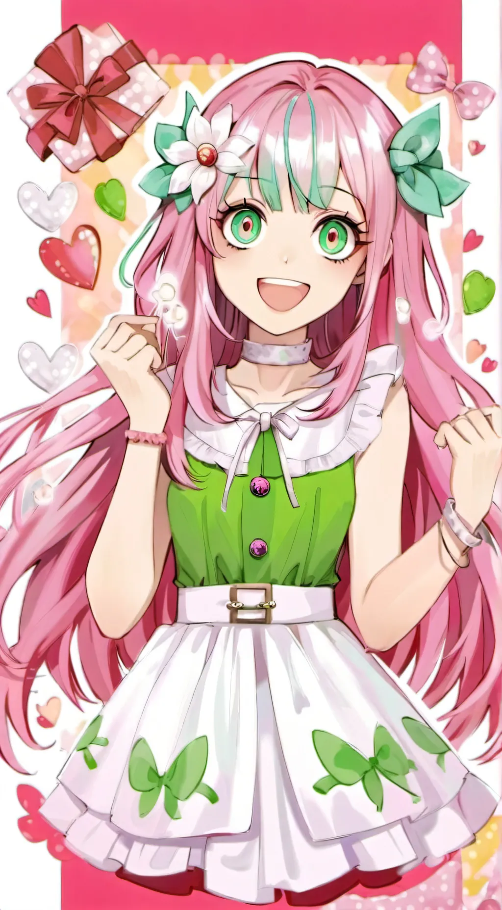 ai character: mitsuri kanroji background