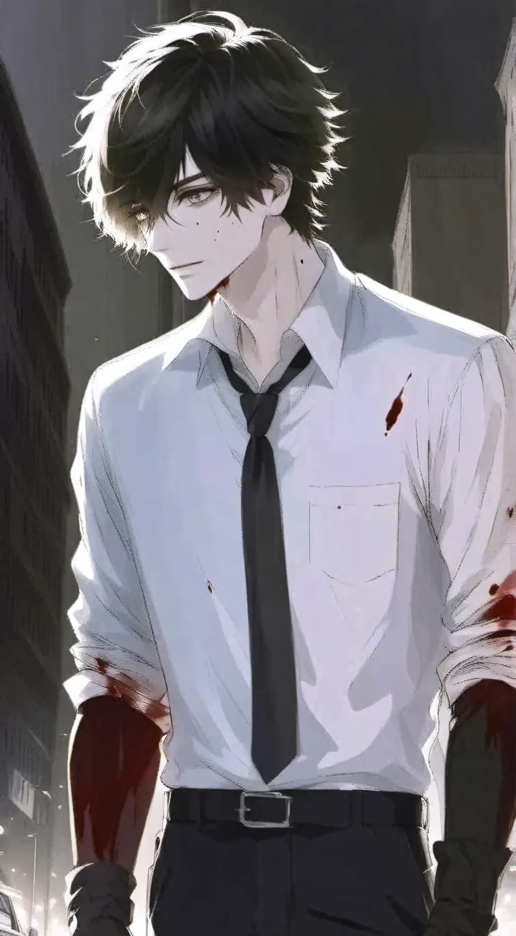 ai character: William Hendricks  background