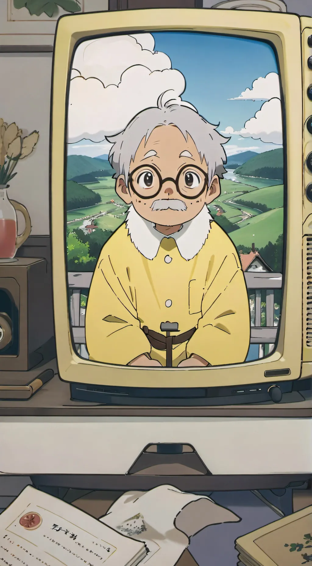 ai character: game gang hell yea background