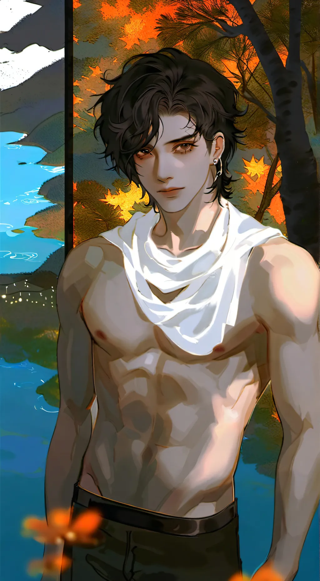 ai character: lucas background