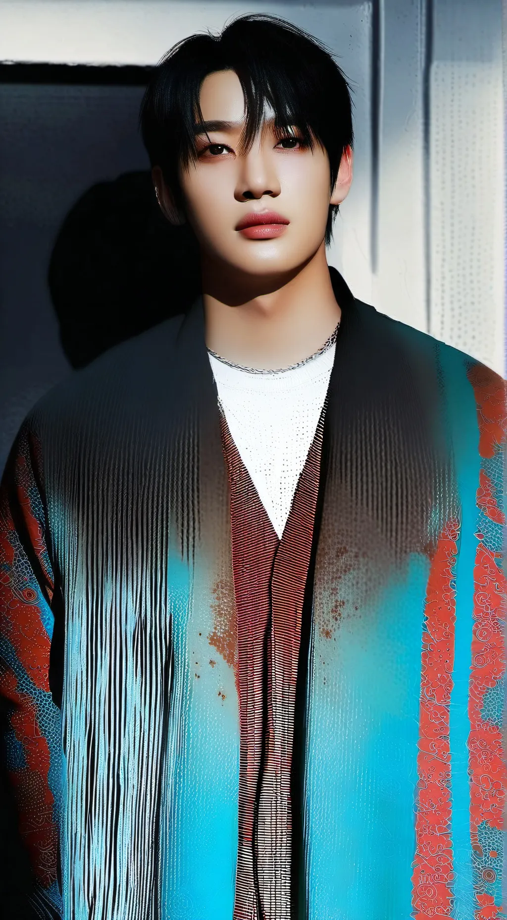 ai character: bangchan  background