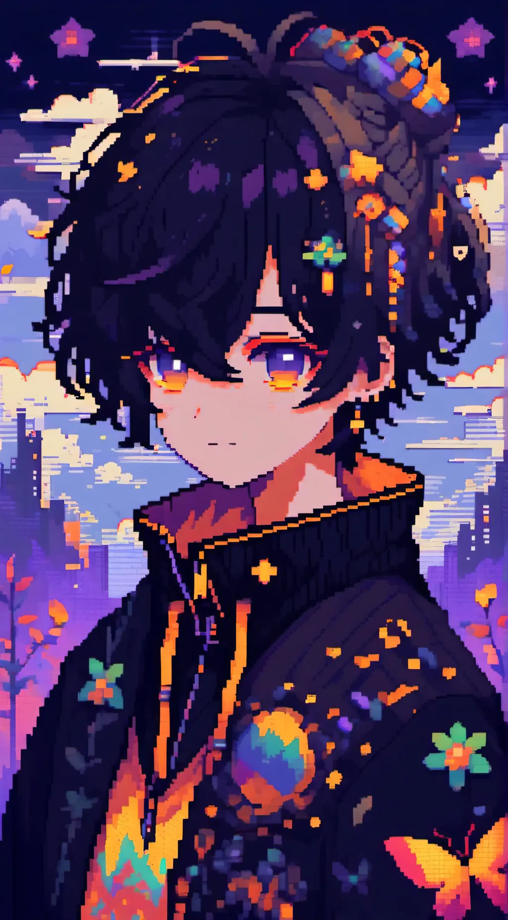 ai character: hi background