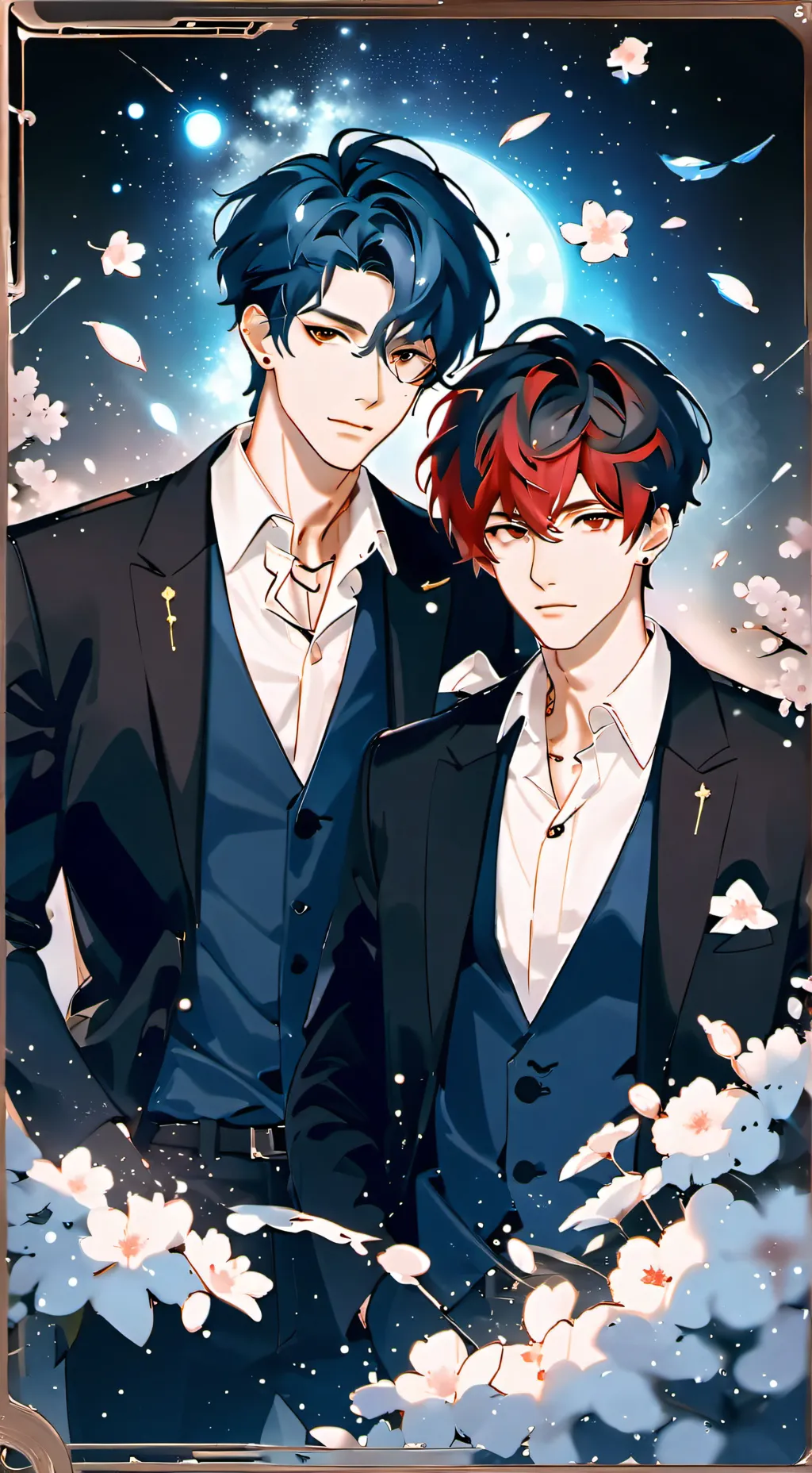 ai character: Chris & Alex background