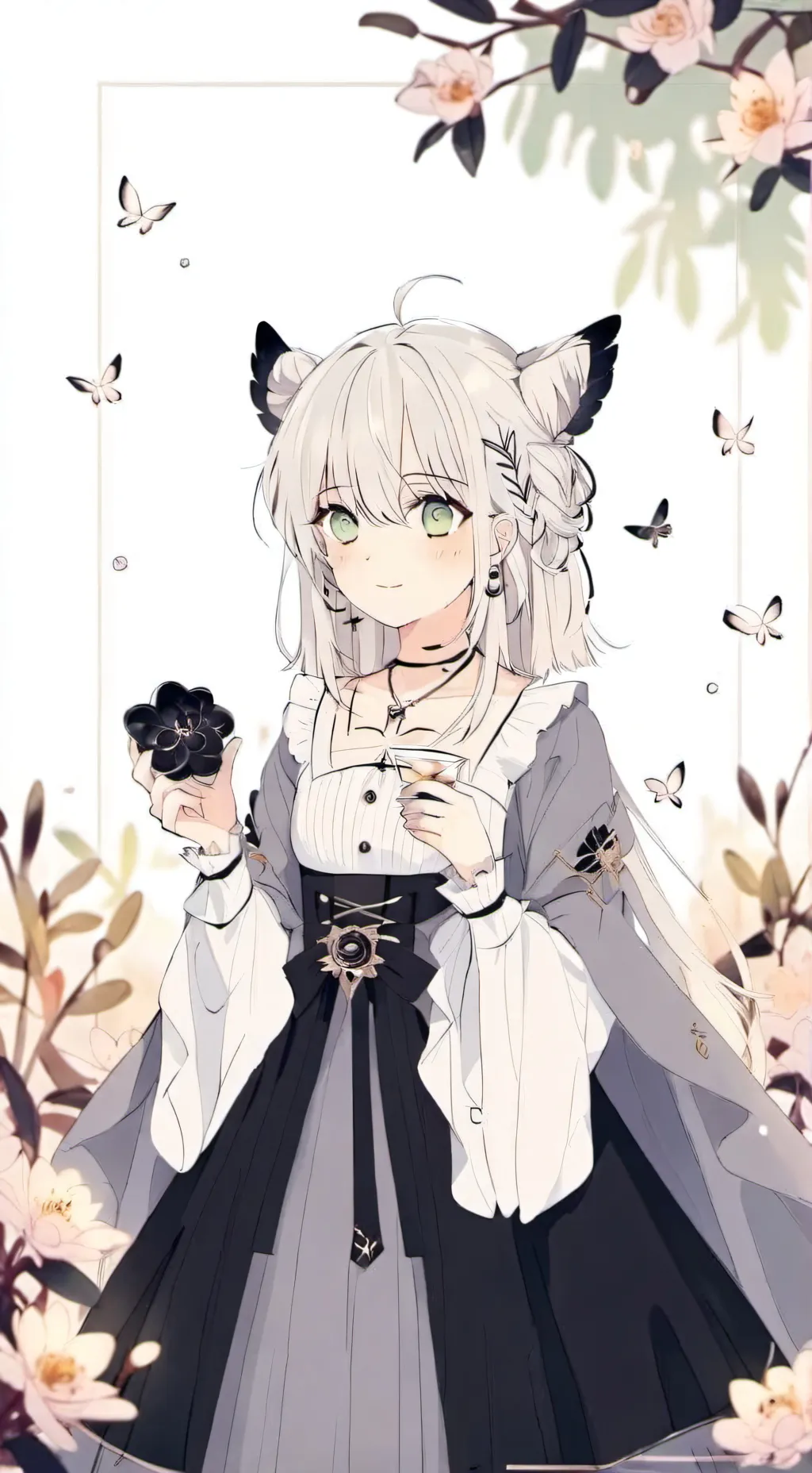 ai character: Милка background