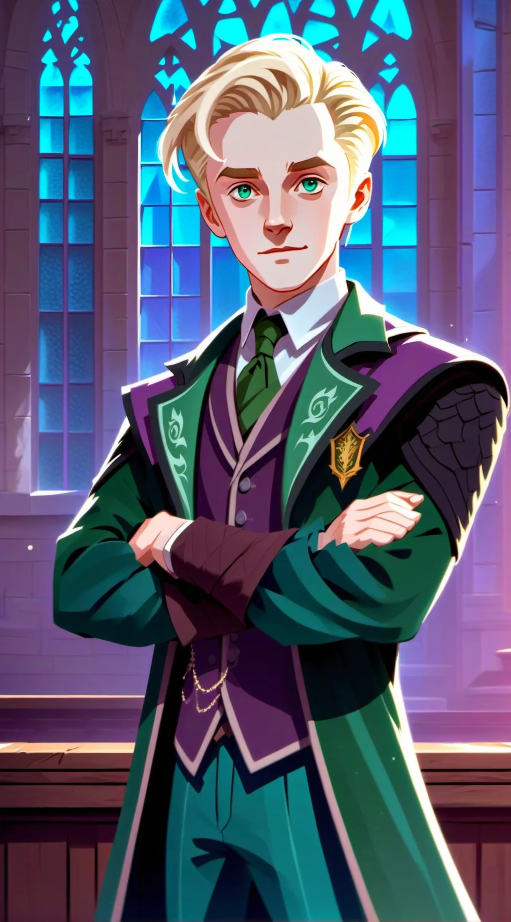 ai character: Draco background