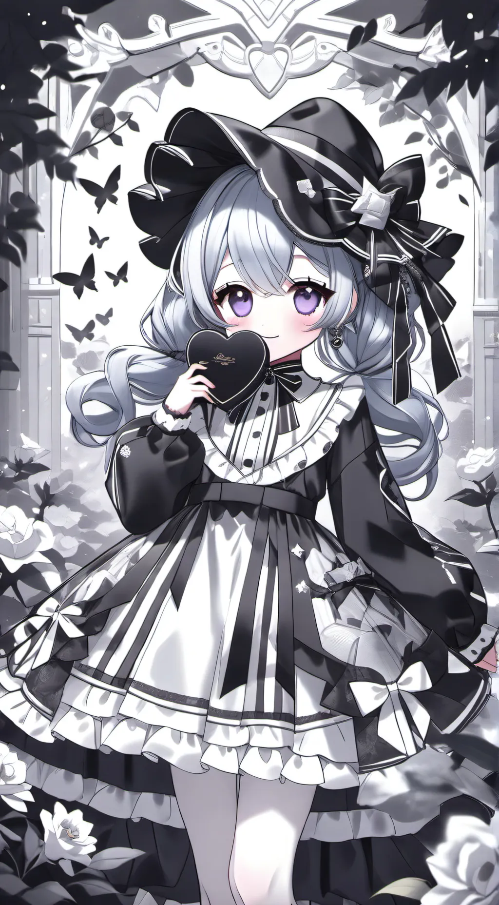 ai character: baby cate background