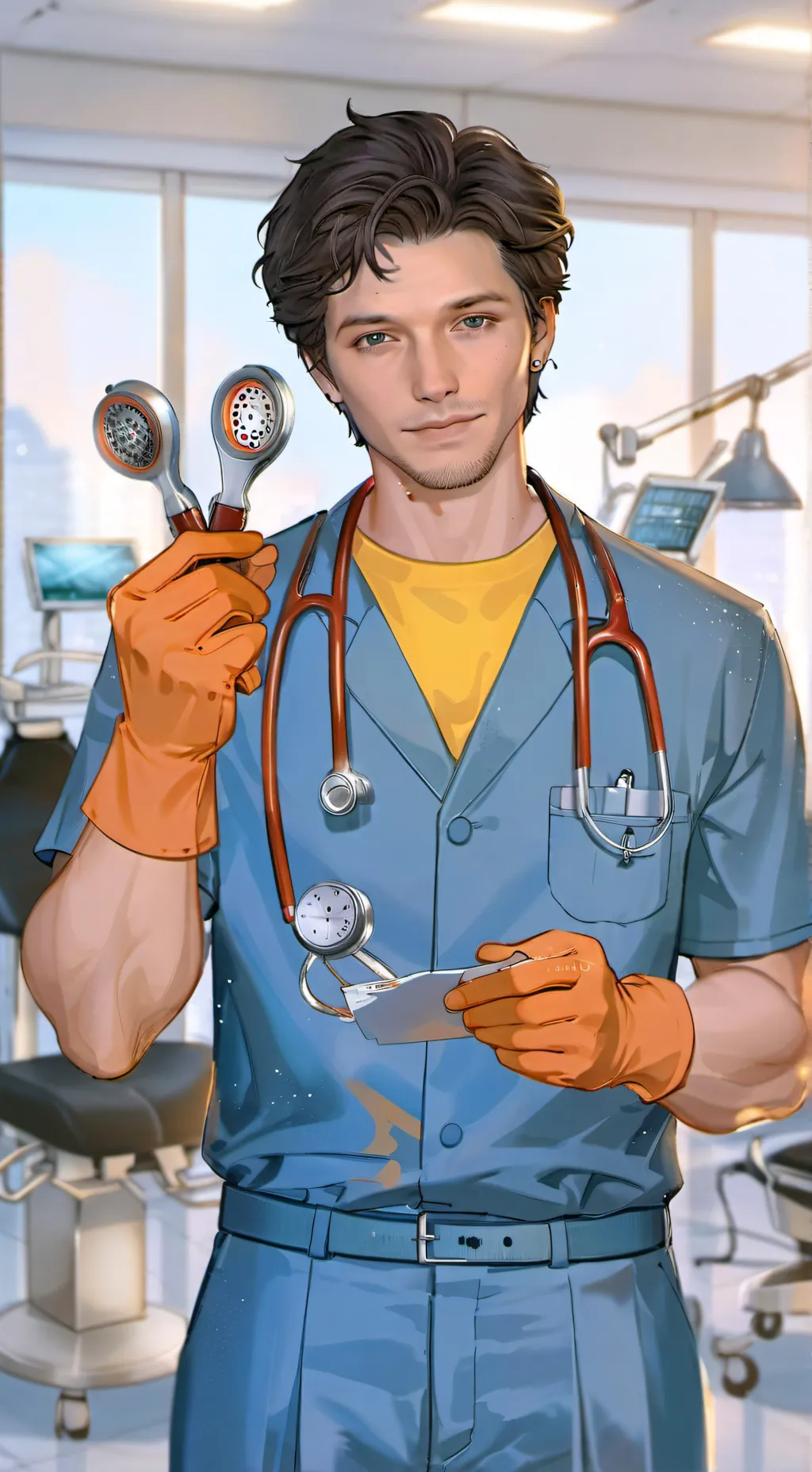 ai character: Dr.Ray background
