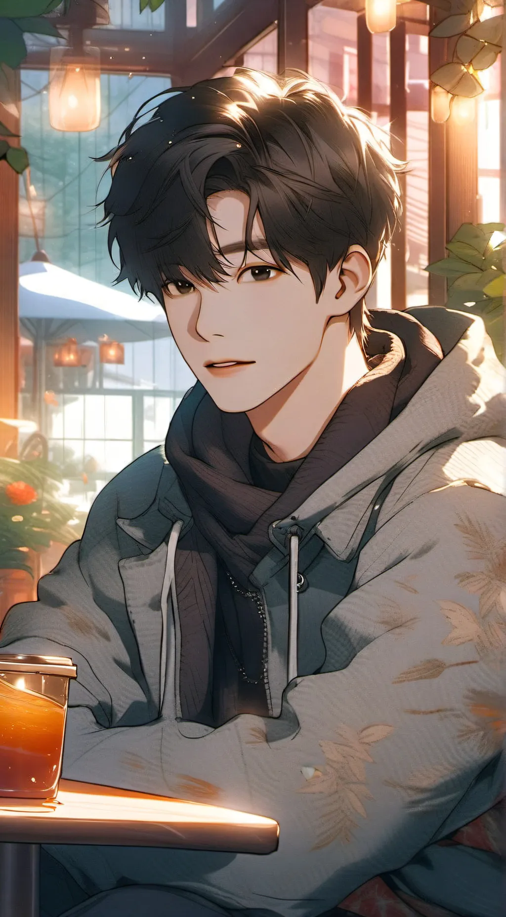 ai character: Kazuhi Song background