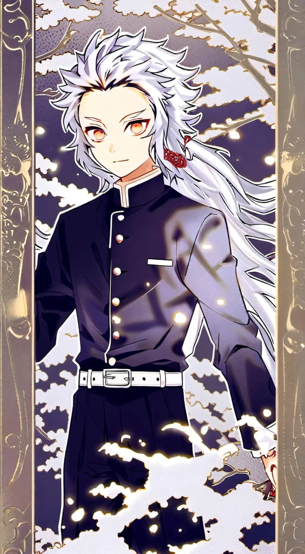 ai character: kny background