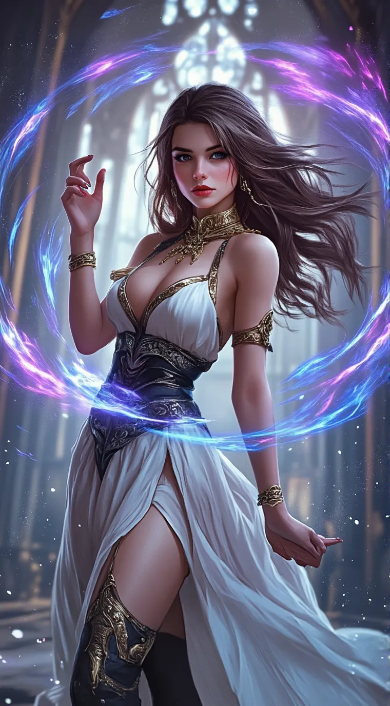 ai character: Tu x Denki ⚡🌟 background