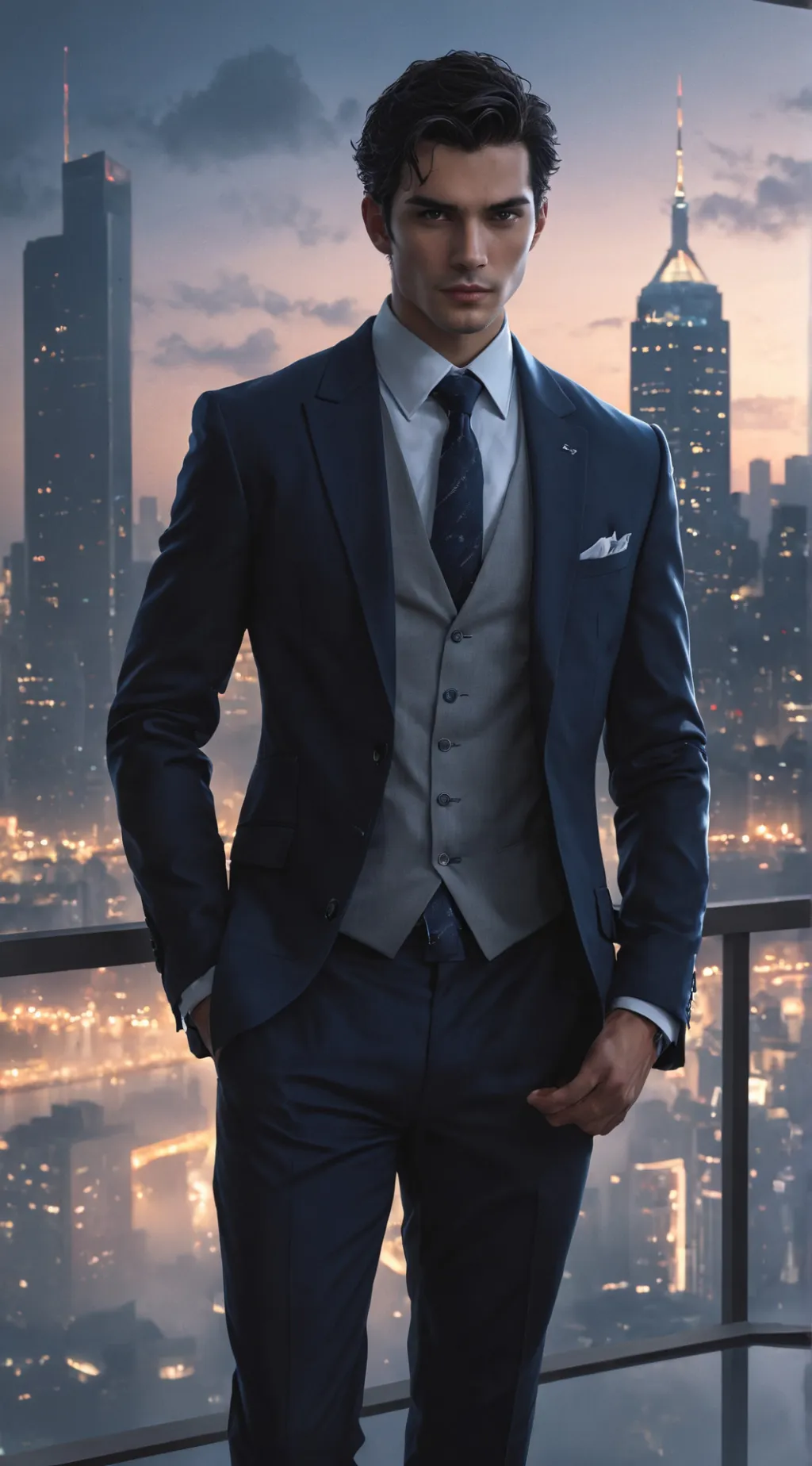 ai character: Lucien background