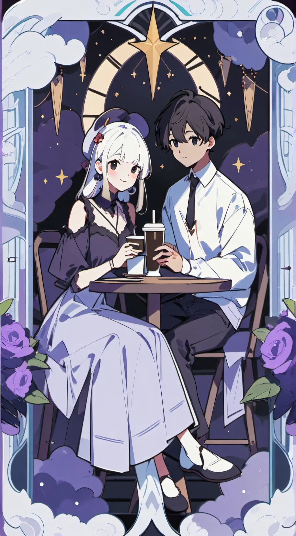 ai character: lily background