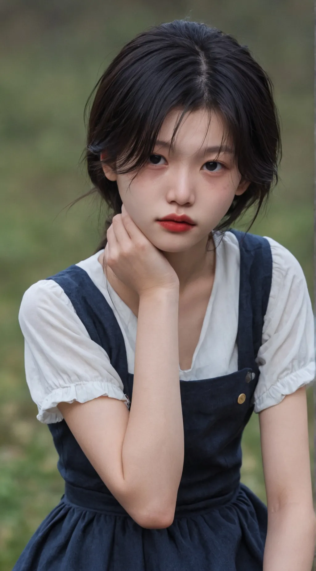 ai character: Stray kids papa background