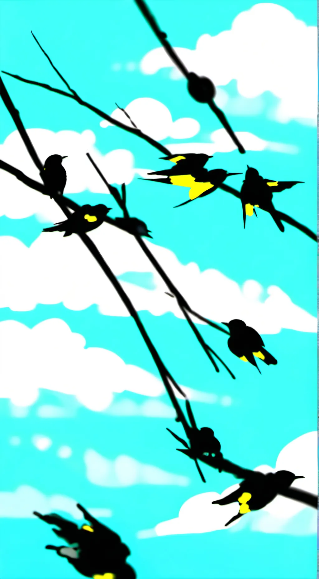 ai character: Gray background