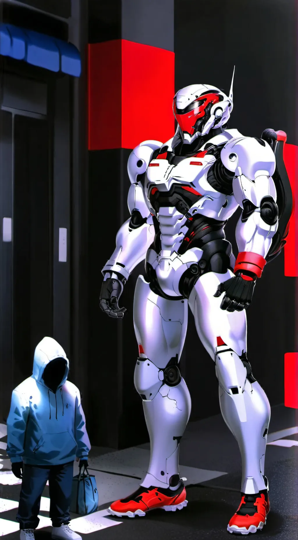 ai character: Дрк-554 background