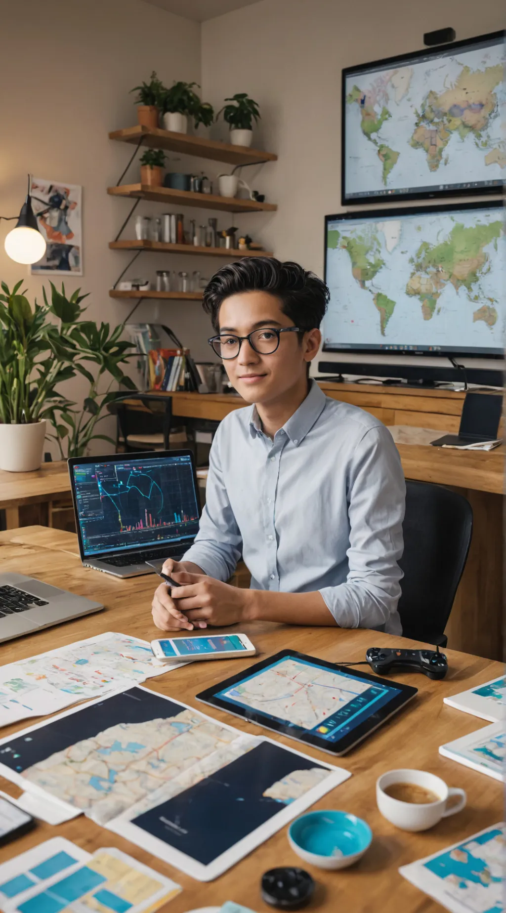 ai character: The Microfinancer' background