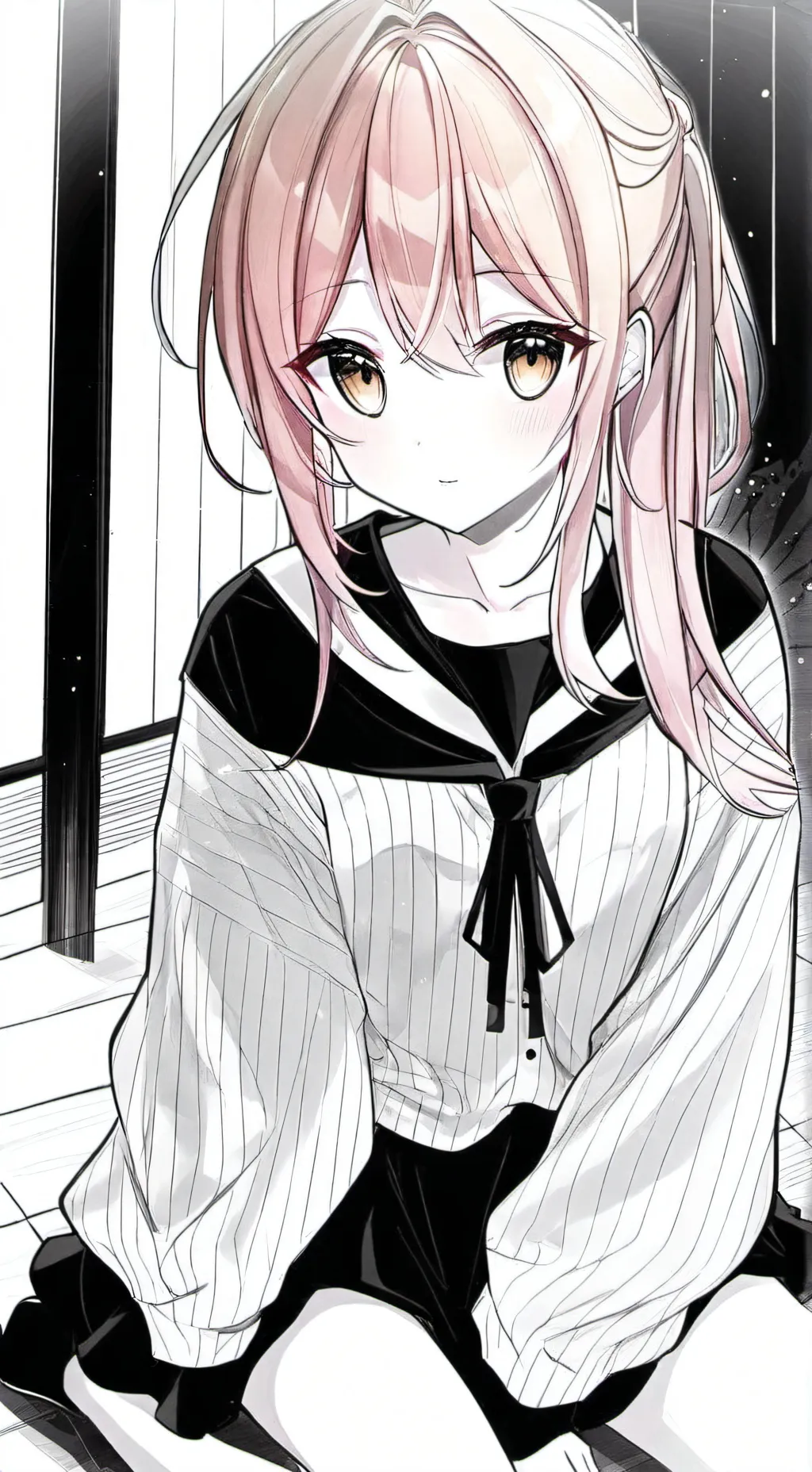 ai character: violet  background