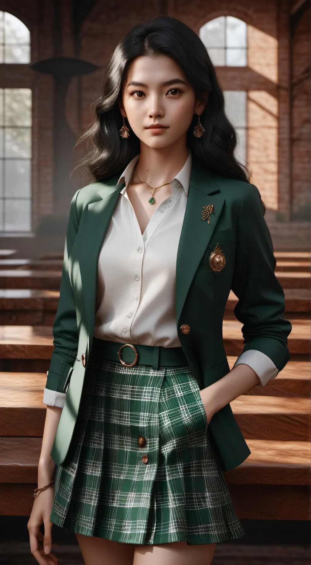 ai character: Heather Duke background