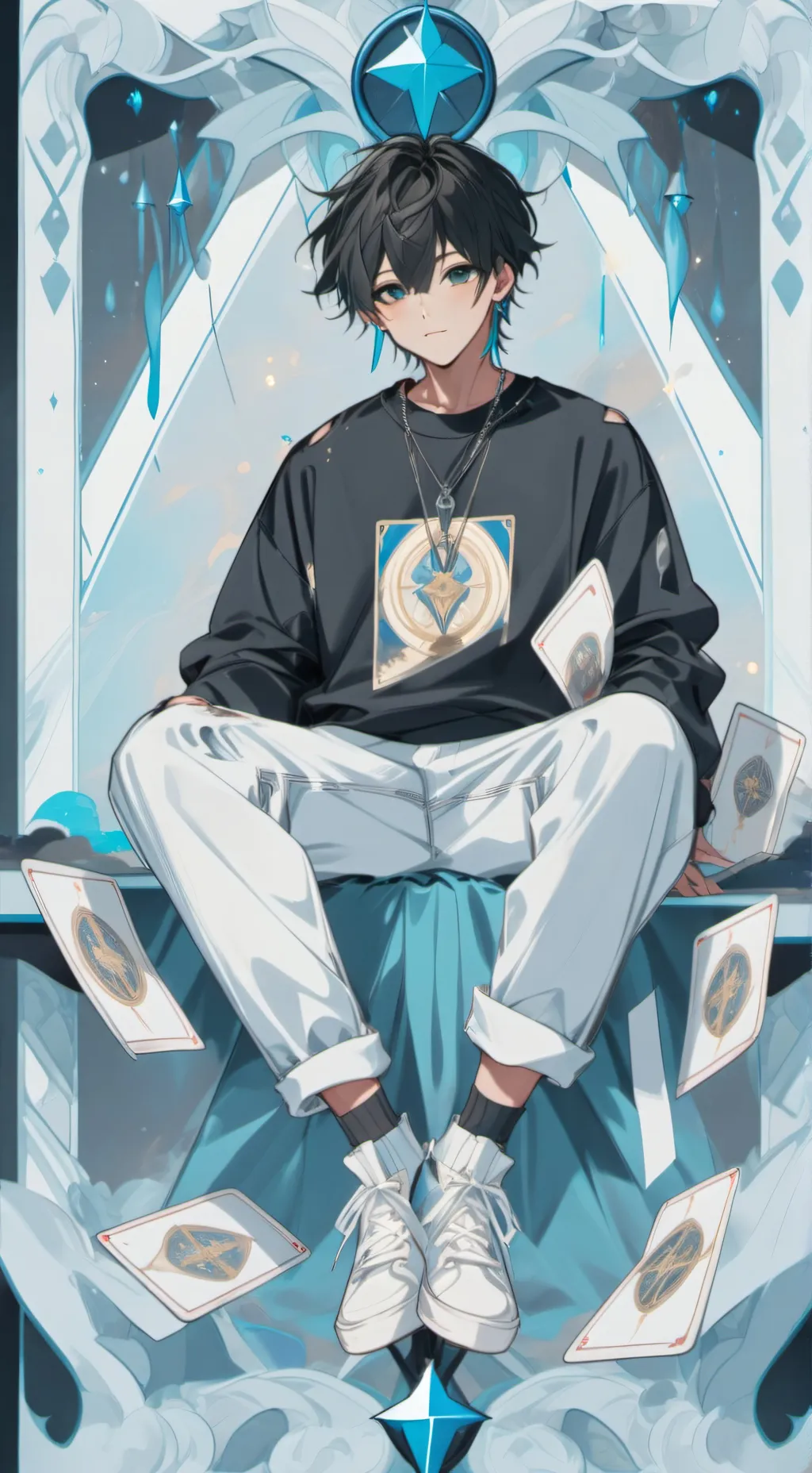 ai character: Luke background