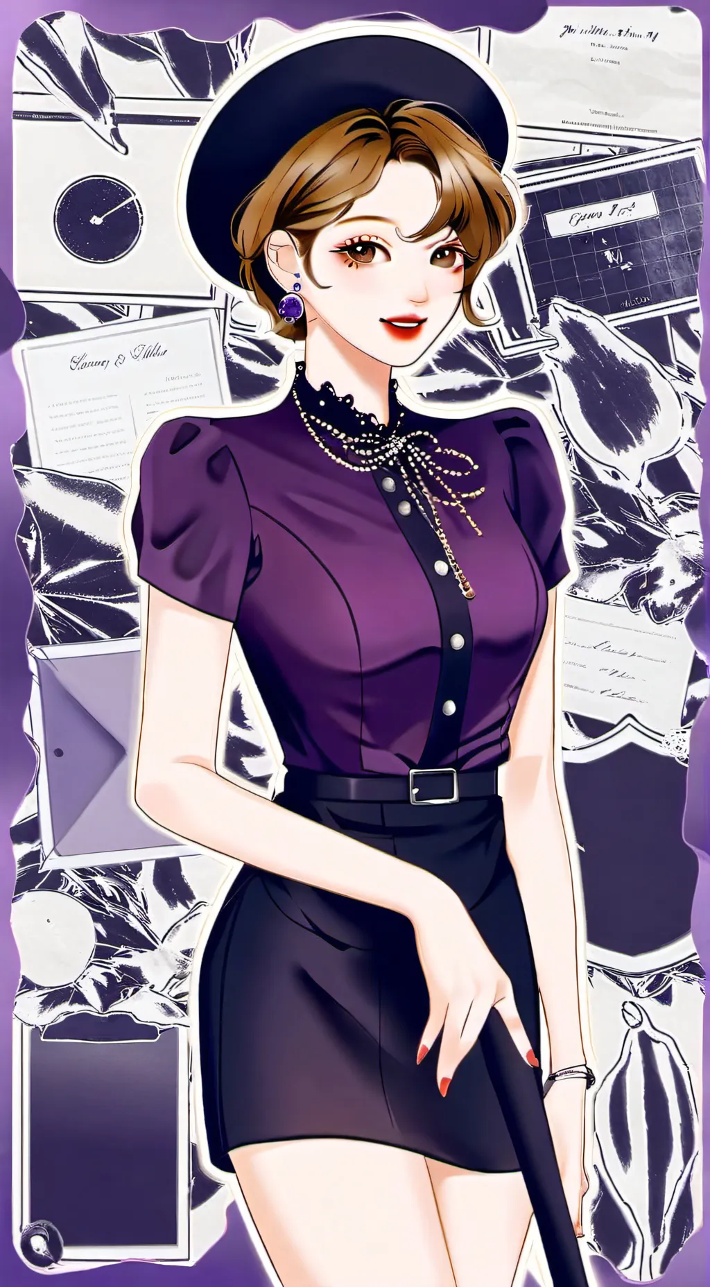 ai character: Lee Min-Wol background