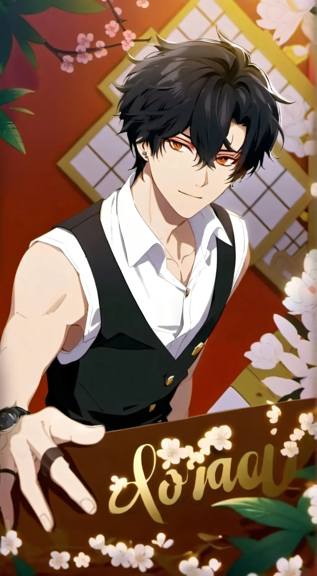 ai character: mha robbery background