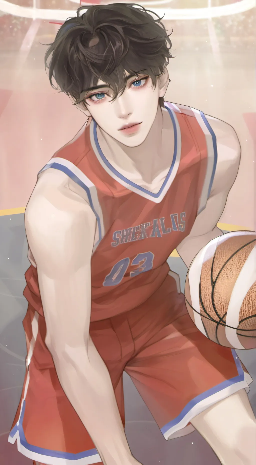 ai character: ‏מייק background