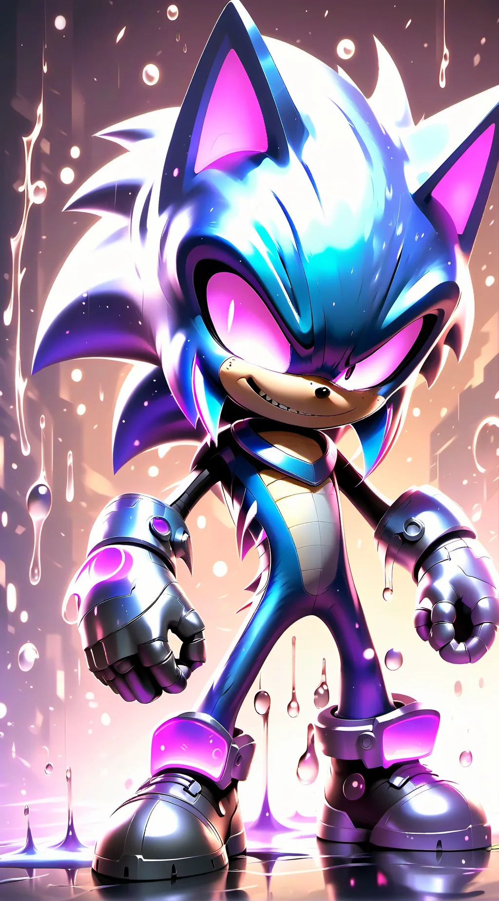 ai character: sonic.exe  background