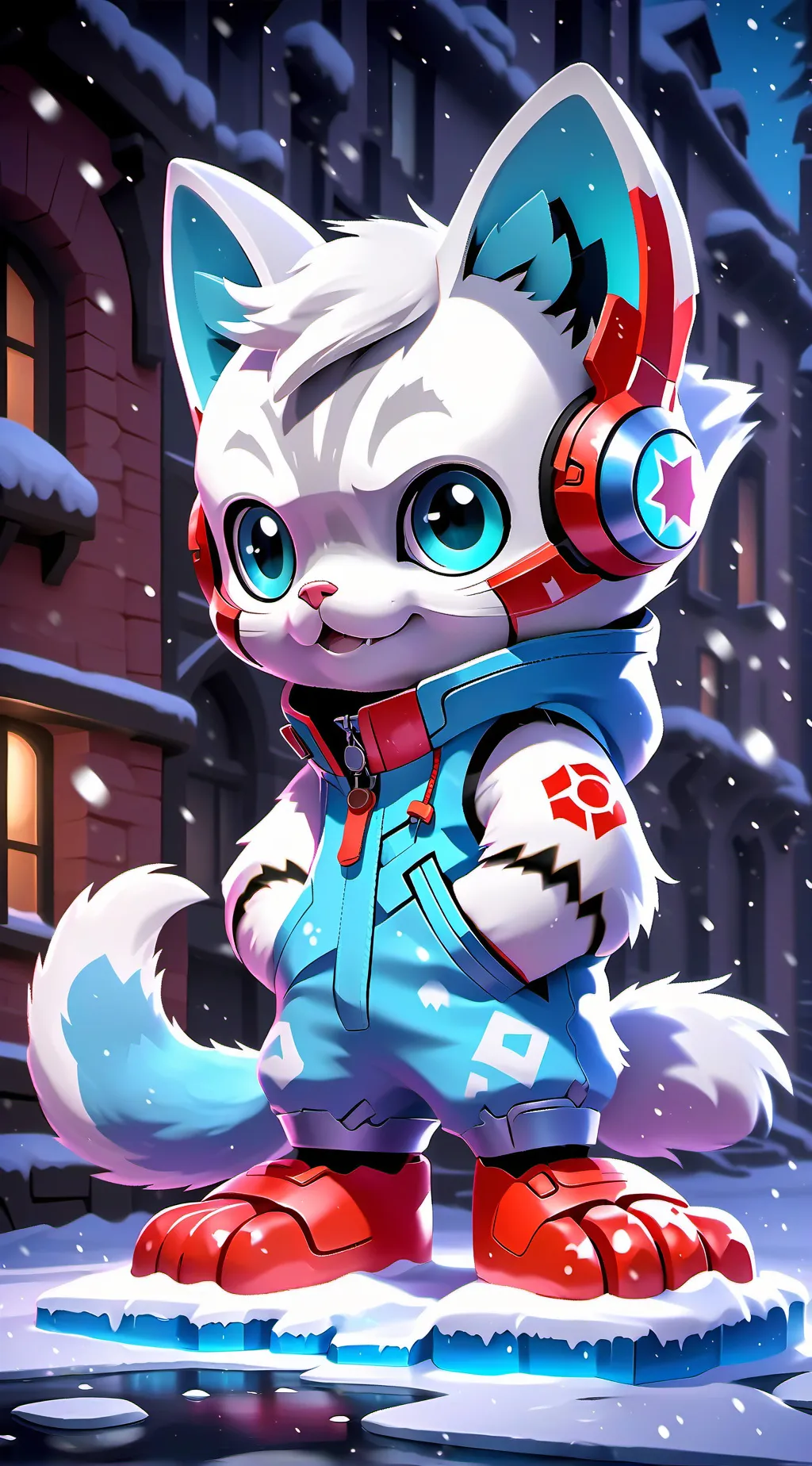 ai character: dw pero gatos background