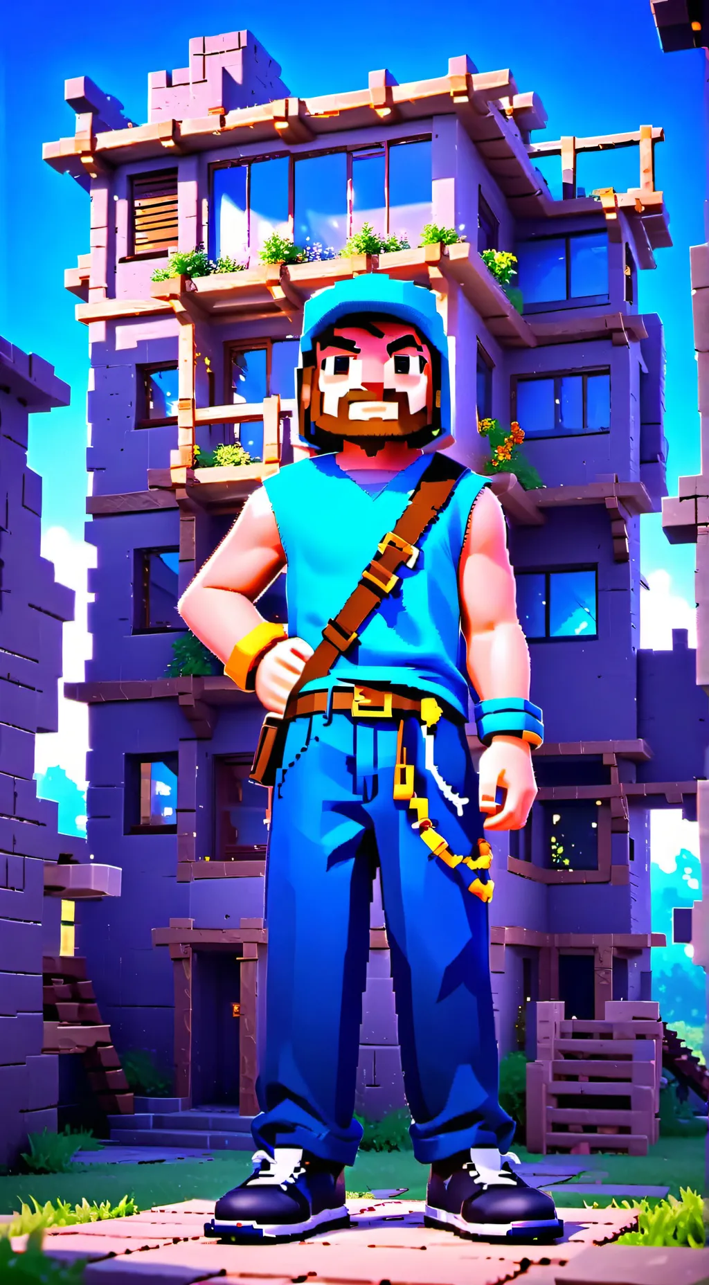 ai character: ZhekaStoporom background