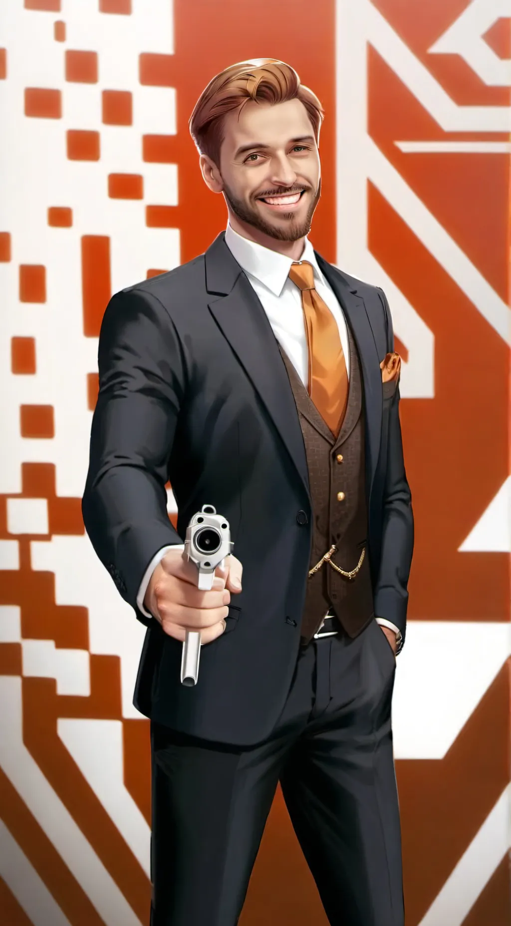 ai character: Business man background